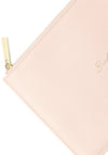 Katie Loxton 'Bridesmaid' Bridal Sentiment Pouch, Light Pink