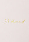 Katie Loxton ‘Bridesmaid’ Bridal Sentiment Pouch, Pearlescent