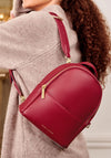 Katie Loxton Mika Small Backpack, Garnet Red