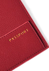 Katie Loxton 'Vacay Love Laughter' Sentiment Travel Wallet, Garnet Red