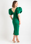 Kevan Jon Sophie Sleeve Midi Dress, Kelly Green