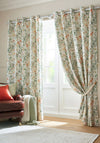 Laura Ashley Old Castle Leaves Fully Lined Eyelet Curtains 88