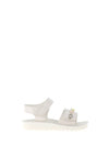 Lelli Kelly Marianna Velcro Fastening Sandal, White