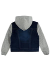 Levi’s Baby Boy Hooded Denim Jacket, Indigo Dusk