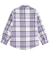 Levi’s Girls Oversized Long Sleeve Shacket, Lilac