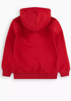 Levis Boys Rope Long Sleeve Hoodie, Red