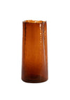 Light & Living Murada Glass Vase, Brown