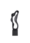 Light & Living Tall Najac Sculpture, Black