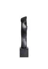 Light & Living Tall Najac Sculpture, Black