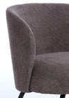 Light & Living Dieyda Boucle Chair, Brown