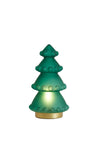 Light & Living LED Large Christmas Tree Table Lamp, Green