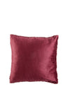 Light & Living Lina Shaggy Cushion 45x45cm, Burgundy