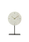 Light & Living Moreno Marble Clock on Base