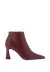 Lodi Retis Pointed Toe Heeled Ankle Boots, Wine