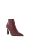 Lodi Retis Pointed Toe Heeled Ankle Boots, Wine