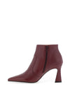 Lodi Retis Pointed Toe Heeled Ankle Boots, Wine