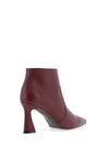 Lodi Retis Pointed Toe Heeled Ankle Boots, Wine