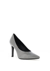 Lodi Rinata Marble Effect Heels, Grey