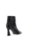 Lodi Rosire Studded Heeled Ankle Boots, Black