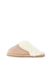 Lunar Elegance Margarita Memory Foam Slippers, Taupe