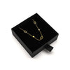 M Collection CD Necklace, Gold