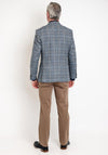 Magee 1866 Liffey Tweed Check Blazer, Blue