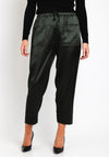 Malissa J Satin Jogger Style Trouser, Khaki