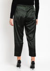 Malissa J Satin Jogger Style Trouser, Khaki