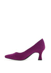 Marco Tozzi Faux Leather Tapered Heeled Shoes, Grape