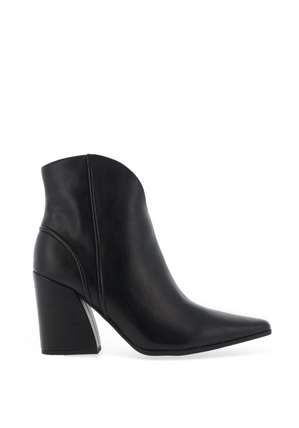 Marco Tozzi Pointed Toe Heeled Boots Black McElhinneys