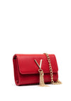 Valentino Divina Pebbled Clutch Bag, Red