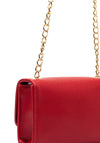 Valentino Divina Pebbled Clutch Bag, Red