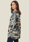 Masai Glencia A-Line Tunic Top, Blue Multi