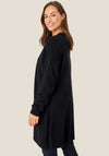 Masai Lon Loose Fit Cardigan, Black