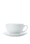 Maxwell & Williams Cappuccino Cup & Saucer, White