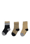 Mayoral Baby Boy 3 Pack of Socks, Beige Multi