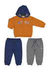 Mayoral Baby Boy 3 Piece Hooded Tracksuit, Yolk