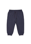 Mayoral Baby Boy Basic Cuffed Fleece Jogger, Navy