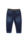 Mayoral Baby Boy Soft Denim Joggers, Dark Blue