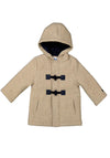 Mayoral Baby Boy Hooded Duffle Coat, Beige