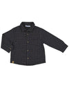 Mayoral Baby Boy Long Sleeve Check Shirt, Navy