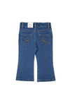 Mayoral Baby Girl Flared Denim Jean, Blue