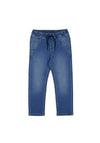 Mayoral Mini Boy Elasticated Waist Denim Jean, Blue