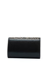 Menbur Embellished Mini Shimmer Clutch Bag, Black