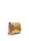 Menbur Diamante Twist Bow Clutch, Gold