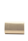 Menbur Metallic Shimmer Clutch Bag, Gold