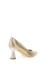 Menbur Shimmer Effect Pointed Toe Heels, Gold