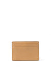 Michael Kors Jet Set Pebbled Leather Card Holder, Camel