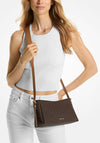 MICHAEL Michael Kors Moore Logo Shoulder Bag, Brown