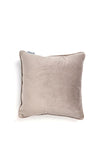 The Home Studio Grain Print Feather Cushion 45x45cm, Natural Multi